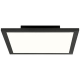 Brilliant Buffi LED Deckenaufbau-Paneel 30x30cm 18W Neutralweiß Sand Schwarz G90355A26