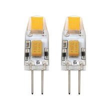 Eglo 110158 LED G4 2-fach Leuchtmittel 2x1,2W Ø10mm warmweiss dimmbar