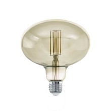 EGLO Vintage Spezial E27 LED Lampe R140 4W 3000K warmweiss Rauchglas dimmbar