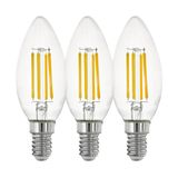EGLO Filament E14 LED Kerze 3X4W 2700K warmweiss