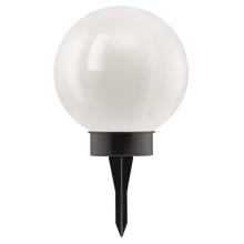 Eglo LED Aussenleuchte Kugel Ø20cm weiss Solarbetrieb mit Schalter