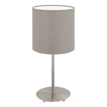 Eglo 31595 PASTERI E27 Tischleuchte Ø180mm Taupe