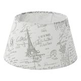 Eglo 49964 1+1 Vintage Schirm grau weiss 25cm