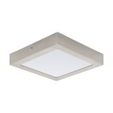 Eglo 64721 FUEVA 1 PRO LED Deckenleuchte 17W 225x225mm Nickel-Matt Weiss Neutralweiss