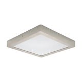 Eglo 64728 FUEVA 1 PRO LED Deckenleuchte 22W 300x300mm Nickel-Matt Weiss Warmweiss