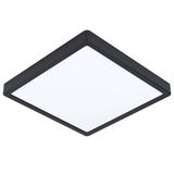 Eglo 900281 ARGOLIS 2 LED Aufbauleuchte 20,5W 285x285mm Schwarz Weiss Warmweiss IP44