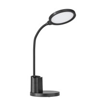 Eglo 900528 BROLINI LED Tischleuchte 2,1W Ø150mm Schwarz USB steuerbare Lichtfarbe dimmbar