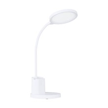 Eglo 900529 BROLINI LED Tischleuchte 2,1W Ø150mm Weiss USB steuerbare Lichtfarbe dimmbar