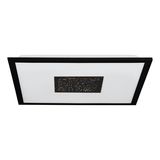 Eglo 900559 MARMORATA LED Deckenleuchte 19W, 9W 445x445mm Schwarz Weiss warmweiss