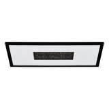 Eglo 900561 MARMORATA LED Deckenleuchte 17W, 9W 595x295mm Schwarz Weiss warmweiss