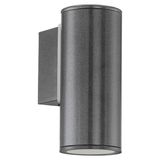 Eglo 94102 RIGA LED Außen-Wand-/Deckenleuchte 2,8W Anthrazit IP44