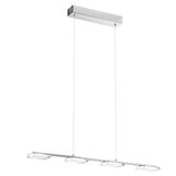 Eglo 94244 Cartama LED Hängeleuchte 4x4.5W Stahl chrom klar satiniert