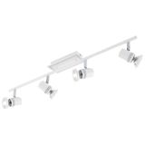 Eglo 94285 Bonares LED Spot 4x3.3W Stahl weiss chrom klar