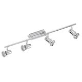 Eglo 94289 Bonares LED Spot 4x3.3W Stahl chrom klar