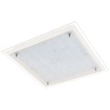 Eglo 94448 Priola LED Wandleuchte / Deckenleuchte 4x6.7W Stahl weiss chrom 4000K