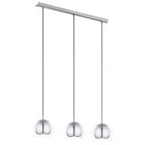Eglo 94593 Rocamar Hängeleuchte 3xE27 Stahl chrom