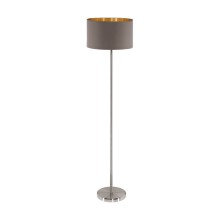 Eglo Stehleuchte Maserlo E27 150cm cappuccino-gold