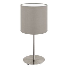 Eglo 95726 PASTERI E14 Tischleuchte Ø140mm Taupe