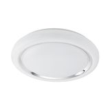 Eglo 96024 Capasso LED Deckenleuchte 24W Stahl Weiss