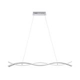 Eglo 96102 LASANA 2 LED Hängeleuchte 35W 1000x80mm Chrom Weiss warmweiss