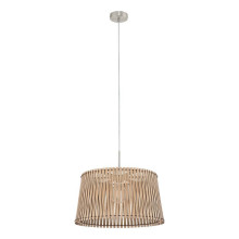 Eglo 96193 SENDERO E27 Hängeleuchte Ø450mm Ahorn
