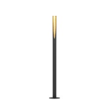 Eglo 97584 BARBOTTO LED GU10 Stehleuchte 1x4,5W Ø60mm Schwarz Gold