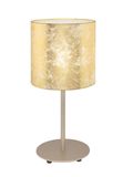 Eglo 97646 VISERBELLA E27 Tischleuchte Ø180mm Champagner Gold