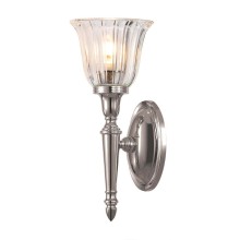 Elstead Dryden LED Wandleuchte G9 33cm Poliertes Nickel IP44