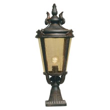 Elstead Baltimore Außen-Stehleuchte E27 68cm Verwitterte Bronze IP44