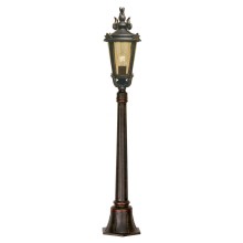 Elstead Baltimore Außen-Stehleuchte E27 117cm Verwitterte Bronze IP44