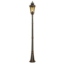 Elstead Baltimore Außen-Stehleuchte E27 239cm Verwitterte Bronze IP44