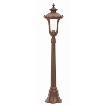 Elstead Chicago Außen-Stehleuchte E27 115cm Rostige Bronze Patina IP44