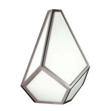 Elstead Diamond Wandleuchte E27 Poliertes Nickel