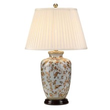 Elstead Gold Birds Tischleuchte E27 Gold Creme, Made in UK