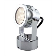 Elstead Elite LED Außen-Wandleuchte 6-fach 19cm Eloxiertes Aluminium IP54