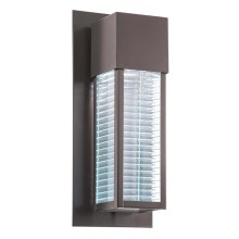 Elstead Sorel LED Außen-Wandleuchte GU10 41cm Architektonische Bronze IP44