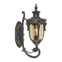 Elstead Philadelphia Außen-Wandleuchte E27 43cm Alte Bronze IP44