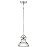 Elstead Emery Hängeleuchte E27 22cm Imperial Silber