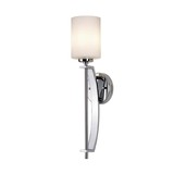 Elstead Taylor LED Wandleuchte G9 49cm Poliertes Chrom IP44