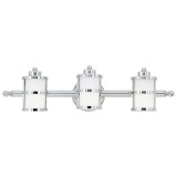 Elstead Tranquil Bay LED Wandleuchte G9 3-fach Poliertes Chrom IP44