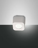 Fabas Luce LED Spot Palmi Ø80mm 6W Warmweiß Weiß