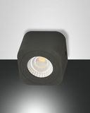 Fabas Luce LED Spot Palmi Ø80mm 6W Warmweiß Anthrazit