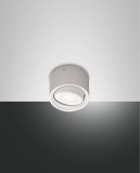 Fabas Luce LED Spot Anzio Ø80mm 6W Warmweiß Weiß