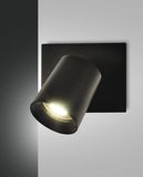 Fabas Luce Spot Modo GU10 90x110mm 35W Schwarz