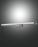 Fabas Luce LED Außen-Wandleuchte Rapallo 50x80mm 14W Warmweiß IP44 verchromt