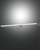 Fabas Luce LED Außen-Wandleuchte Rapallo 50x80mm 20W Warmweiß IP44 verchromt