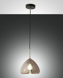 Fabas Luce Pendelleuchte Glow E27 Ø250mm verchromt