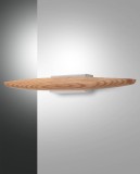 Fabas Luce LED Wandleuchte Ribot 60x90mm 17W Warmweiß Eichenholz dimmbar