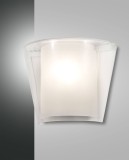 Fabas Luce Wandleuchte Viki E27 240x150mm Transparent