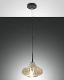 Fabas Luce Pendelleuchte Budelli E27 Ø260mm Champagner